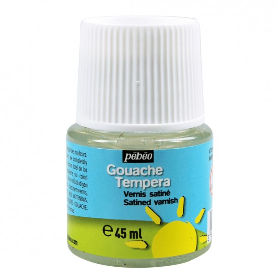 Varnish for gouache and temperas - Pébéo - satine, 45 ml